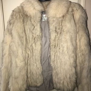 SAGA FOX fur stroller fur jacket coat